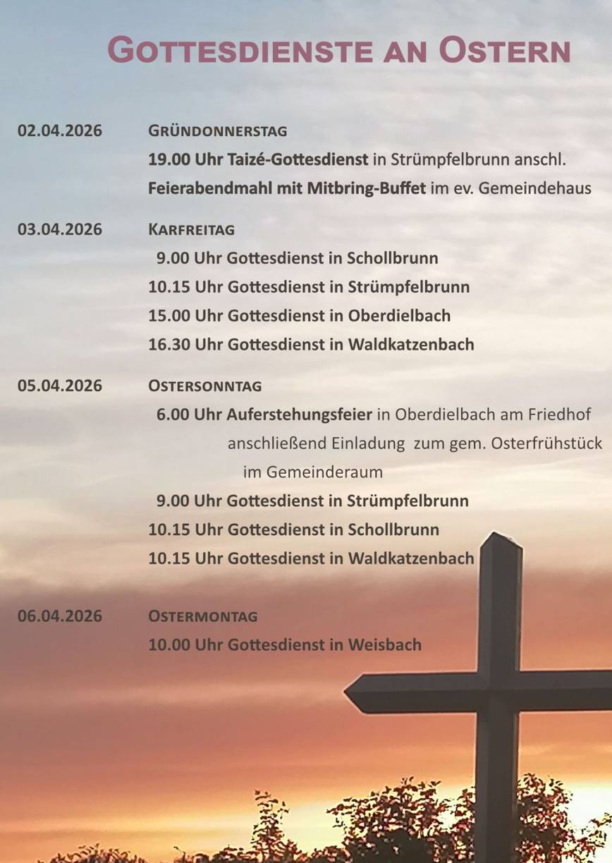 Quelle: Ev. Kirchengemeinden Waldbrunn