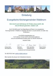 Quelle: Pfarramt Waldbrunn