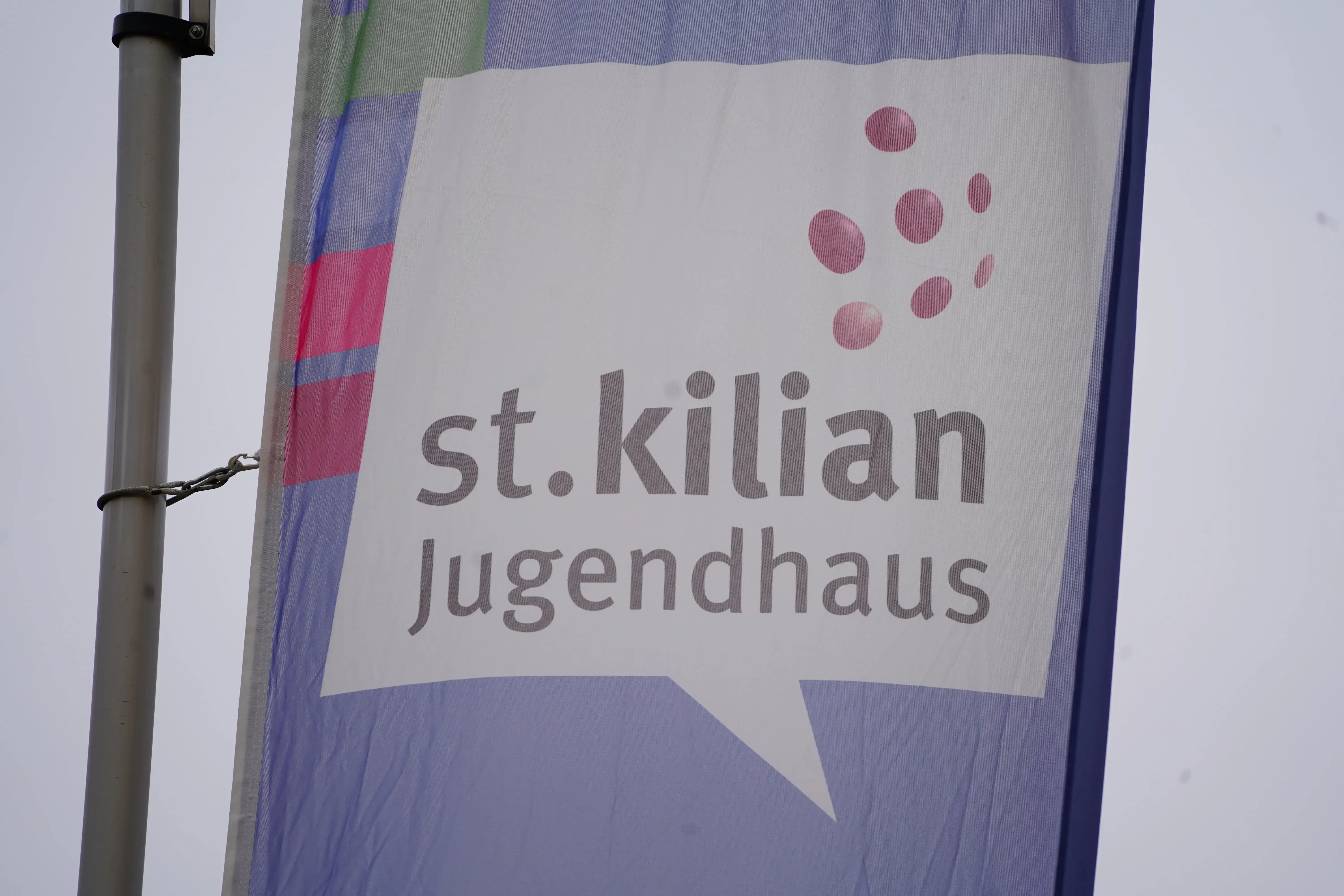 Fahne des Jugendhaus St. Kilian
